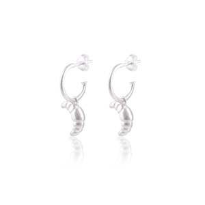 Croissant Earrings - ACME x Luna & Rose - SILVER