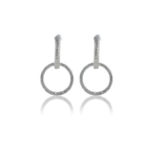 Featured Earrings: Support Earrings - Silver