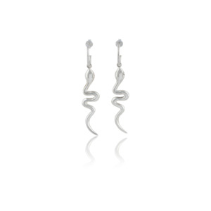 Featured Earrings: Snake 'Rebirth' Earrings - Silver