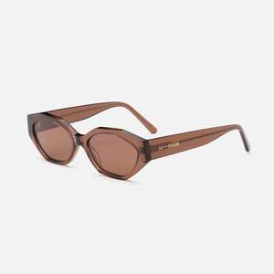 PRE ORDER Lu Goldie - Eliana Sunglasses Espresso