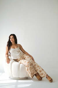 Pants Shorts: BANKS PANTS - Plant Eyes Sand