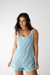 Riley Jumpsuit - Sky Blue