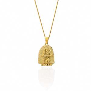 Gemini Zodiac Jewellery: GEMINI ZODIAC NECKLACE - GOLD
