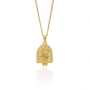 Scorpio Zodiac Pendants: SCORPIO ZODIAC CHARM ONLY - GOLD