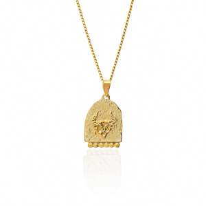 Taurus Zodiac Jewellery: TAURUS ZODIAC CHARM ONLY - GOLD