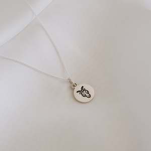 Capricorn Mini Zodiac Necklace - Silver