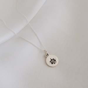 Featured Necklaces: Libra Mini Zodiac Necklace - Silver