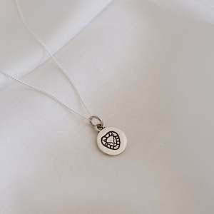 Leo Mini Zodiac Necklace - Silver