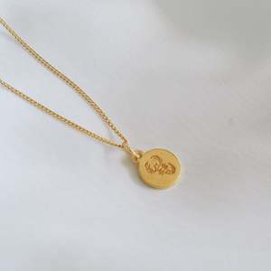 Featured Necklaces: Scorpio Mini Zodiac Necklace - Gold