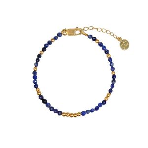 The Indigo Tide Bracelet - Gold