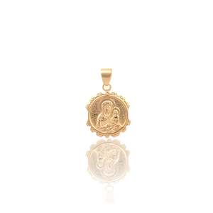 Motherhood Capsule: St Anne - Patron Saint of Mothers, Grandmothers & Educators - Gold CHARM ONLY