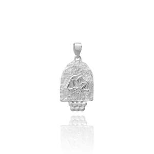 AQUARIUS ZODIAC PENDANT - SILVER - Charm only