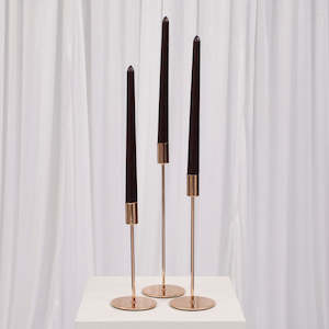 Candle: Taper Candles - Black