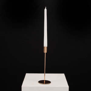 Taper Candle Holders - Gold (23cm)