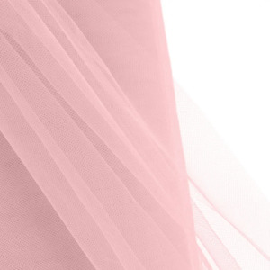 Tulle Fabric Roll: Large Soft Tulle Fabric Roll - Blush (1.6mx36m)