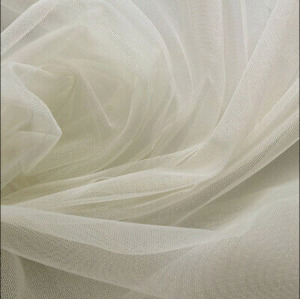 Tulle Fabric Roll: Large Soft Tulle Fabric Roll - Ivory (1.6mx36m)