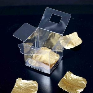 Wedding Favour Bags Bomboniere: Favour Bomboniere Box - Clear 5cm