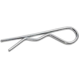 Ceiling Draping Hardware: R-Clip - Hitch Pin - For Attaching To Ends Of Acrylic Tubes