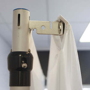 Bracket for Additional Cross Bar in Backdrop Stand Setup