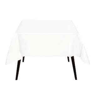 White Square Tablecloth (150x150cm)