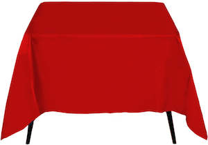 Red Square Tablecloth (220x220cm)