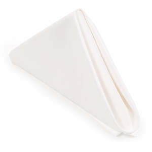 Christmas Napkins: Cotton Napkins - White (50x50cm)