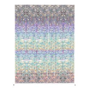 Christmas Backdrops: Sequin Shimmer Wall Backdrop & Frame Package - Holographic Rainbow