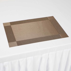 CLEARANCE Woven Place Mats - Bronze