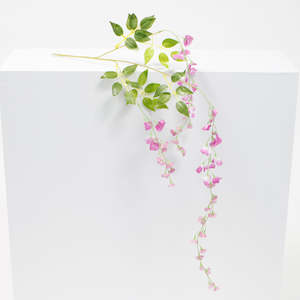 CLEARANCE Medium Premium Wisteria Stems - Fuchsia (1.2m)