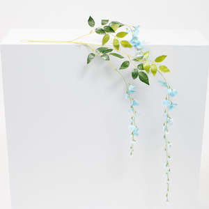 CLEARANCE Medium Premium Wisteria Stems - Light Blue (1.2m)