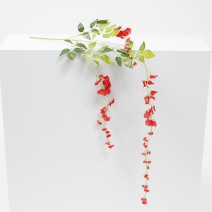 CLEARANCE Medium Premium Wisteria Stems - Red (1.2m)