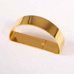 Arched Napkin Ring - Metallic Gold