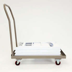 Chairs: Americana Chair Trolley - Grey - Detachable Handle with Castor Wheels