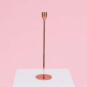 Taper Candle Holders Classic Flared Style - Gold (33cm)