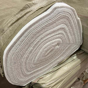 Outdoor Events: CLEARANCE BULK Felt Aisle Runner - White - No Backing (50m)