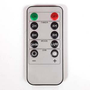 Candle Holders And Candelabra: Remote - LED Flameless Taper Candle