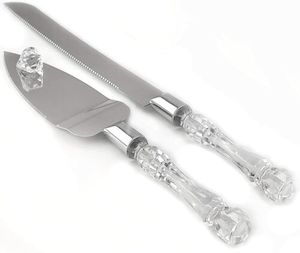 Cake Knife & Server Set - Silver (2pc)