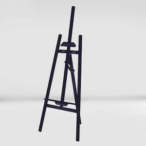 Timber Wedding Easel - Black (150cm)