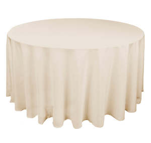 Round Tablecloth - Linen Colour (220cm)