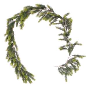 Christmas Table Runners: 185cm Norfolk Pine Garland, Decor for Mantle, Fireplace, Table, Christmas Decorations Indoor Outdoor