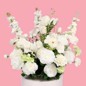 Artificial Flower Arrangement - White