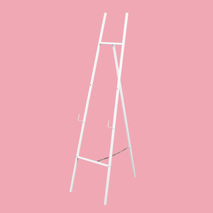 Height Adjustable Metal Wedding Easel - White (155cm)