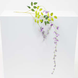CLEARANCE Medium Wisteria Stems - Purple (1.2m)