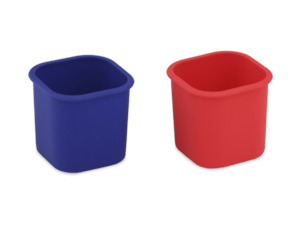 Planetbox Containers: PlanetBox Silicon Pods Flexible Cups 2 Pack (Launch & Shuttle)