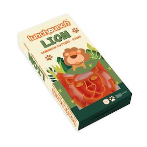 Kids Accessories New: Lunch Punch Sandwich Cutter Shapes Lion (set of 2)