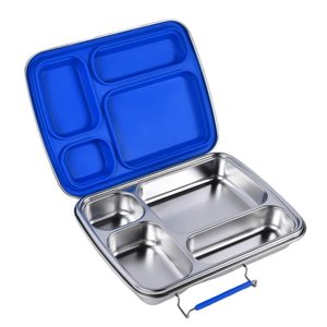 Jumbo Leakproof  Bento Stainless Steel Lunch box – 4 Compartment 1040ml