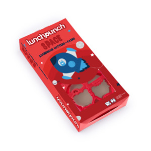 Lunch Punch Sandwich Cutter Shapes Space (set of 2)