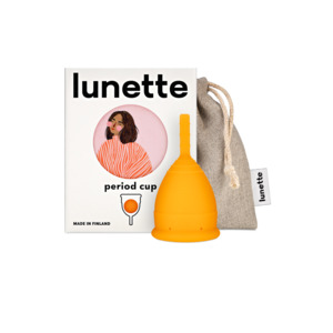 Lunette Period Cup Orange Size 1&2