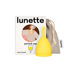 Lunette Period Cup Yellow Size 1&2