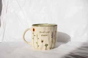 Products: Thankyou Jesus' wildflower Mug